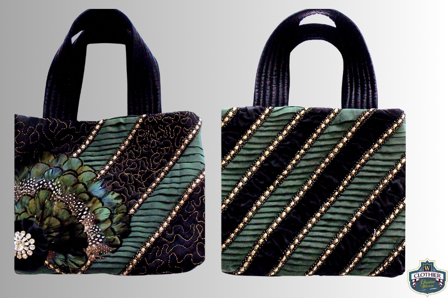 Silk and Feather Purse by Christine Warren