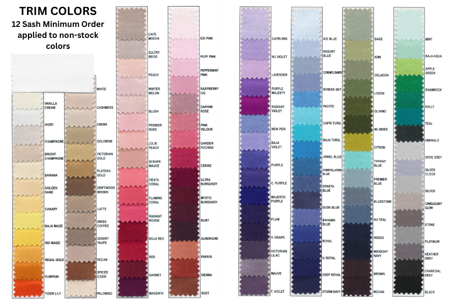 TRIM COLORS